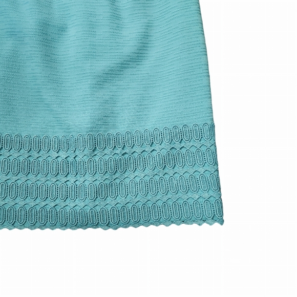 Antonio Melani Beatrice Sheath Dress Knee Length Sleeveless Cocktail Teal Size 4 - Picture 2 of 8